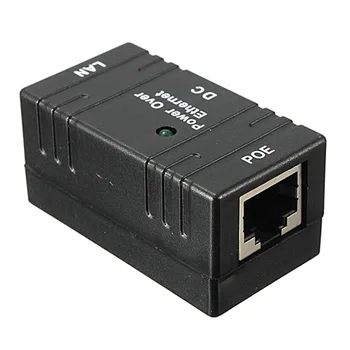 10 М/100mbps с Passive POE Power Over Ethernet RJ-45 Инжекторный Сплитер Стенен Адаптер За Мрежата IP Камера за Видеонаблюдение Rj-45 Plug