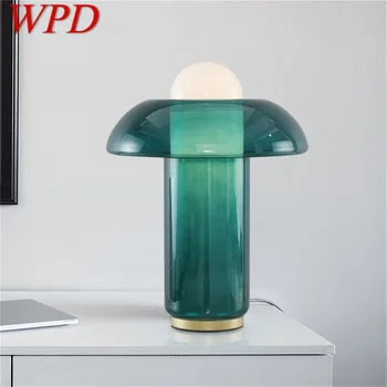 WPD Nordic Модерна и креативна зелена Настолна лампа LED Десктоп Декоративно осветление за дома, хол
