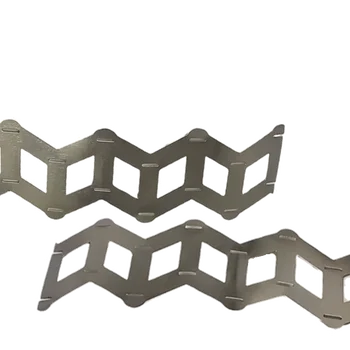 Конектор за никелевого отделението блок 18650 под формата на никела W-тип с дължина 1 м, настоящата никел метална лента, офсет, припой със специална форма