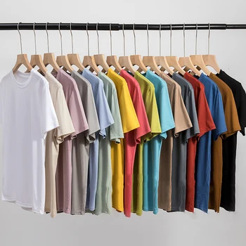 Модни Дамски Тениски с кръгло деколте, памучен тениска, модални ризи от коприна Тутового дърво, Дамски Къси Тениски с V-образно деколте, обикновена YFZ0005